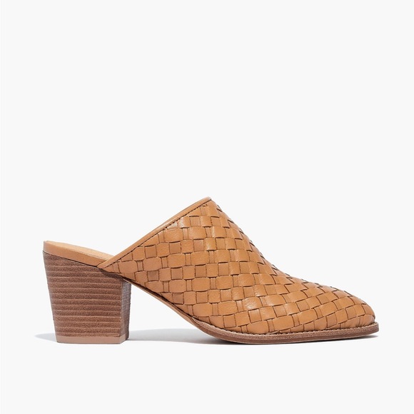 Madewell Harper Mule in Woven Leather, Style #L0793, sz 8.5 - Picture 2 of 11